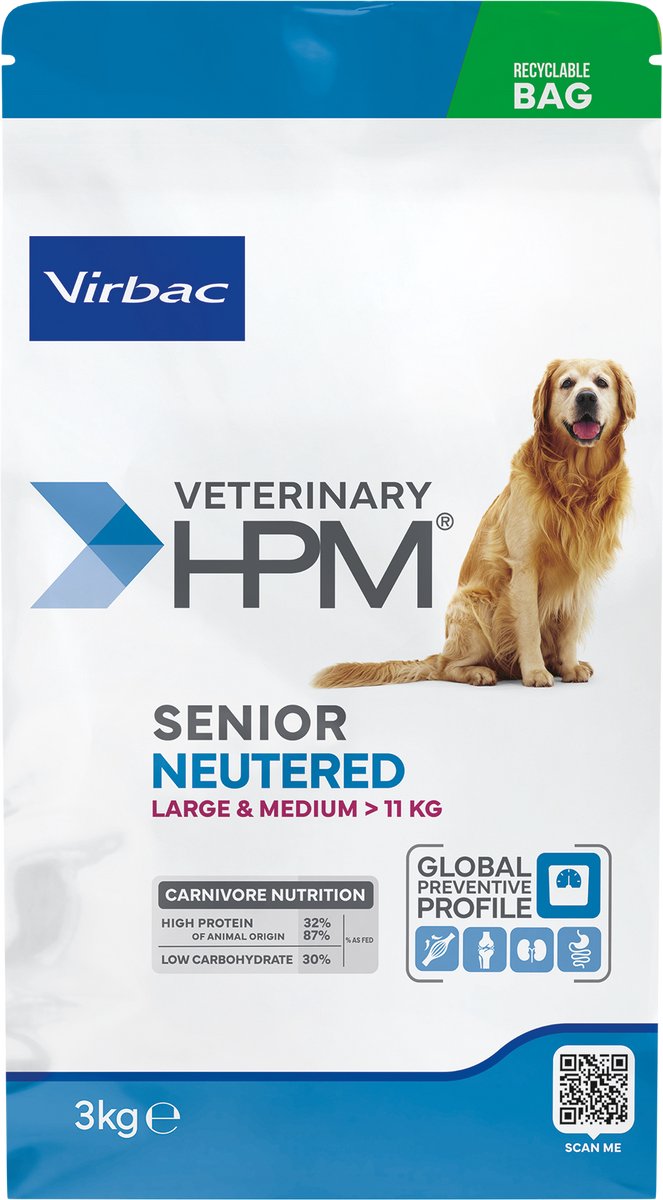 HPM Senior Neutered Dog Large & Medium