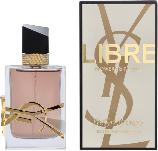 Yves Saint Laurent Libre Flowers and Flames parfumfles en verpakking.