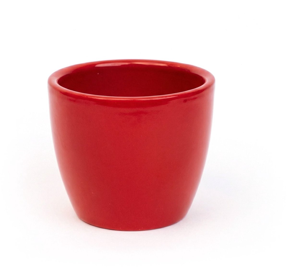 Love in Red - Mini plantenpotje - Pot Boule Rood - Ø 6 cm ↑ 6 cm