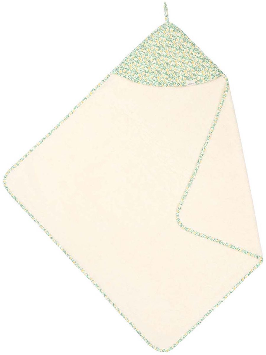 Koeka Meadow Badcape - 100 x 100 cm - Off White