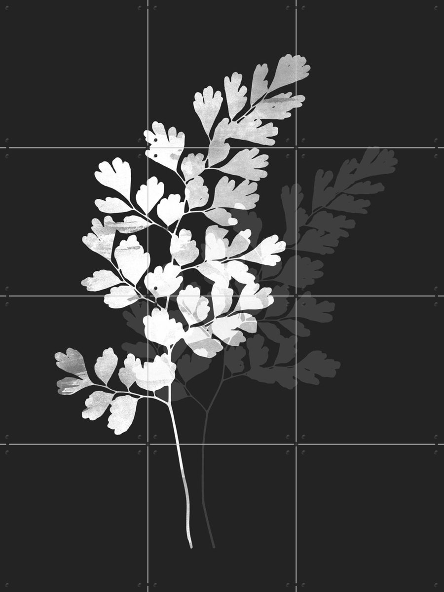 IXXI Watercolor Leaves 14, Mareike Böhmer - 60 x 80 cm - Gratis ophangtool - Grote wanddecoratie en posters - Minimalisme, Grafisch Ontwerp, Aquarel