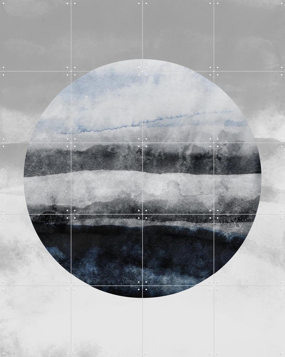 IXXI Minimalism 47, Mareike Böhmer - 80 x 100 cm - Gratis ophangtool - Grote wanddecoratie en posters - Grafisch Ontwerp, Minimalisme, Aquarel