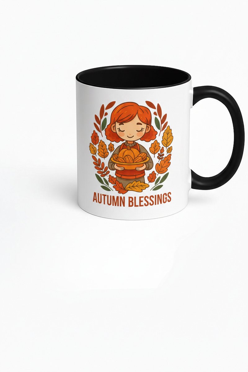 Herfstzegeningen Mok - Koffiemok met Herfst Thema