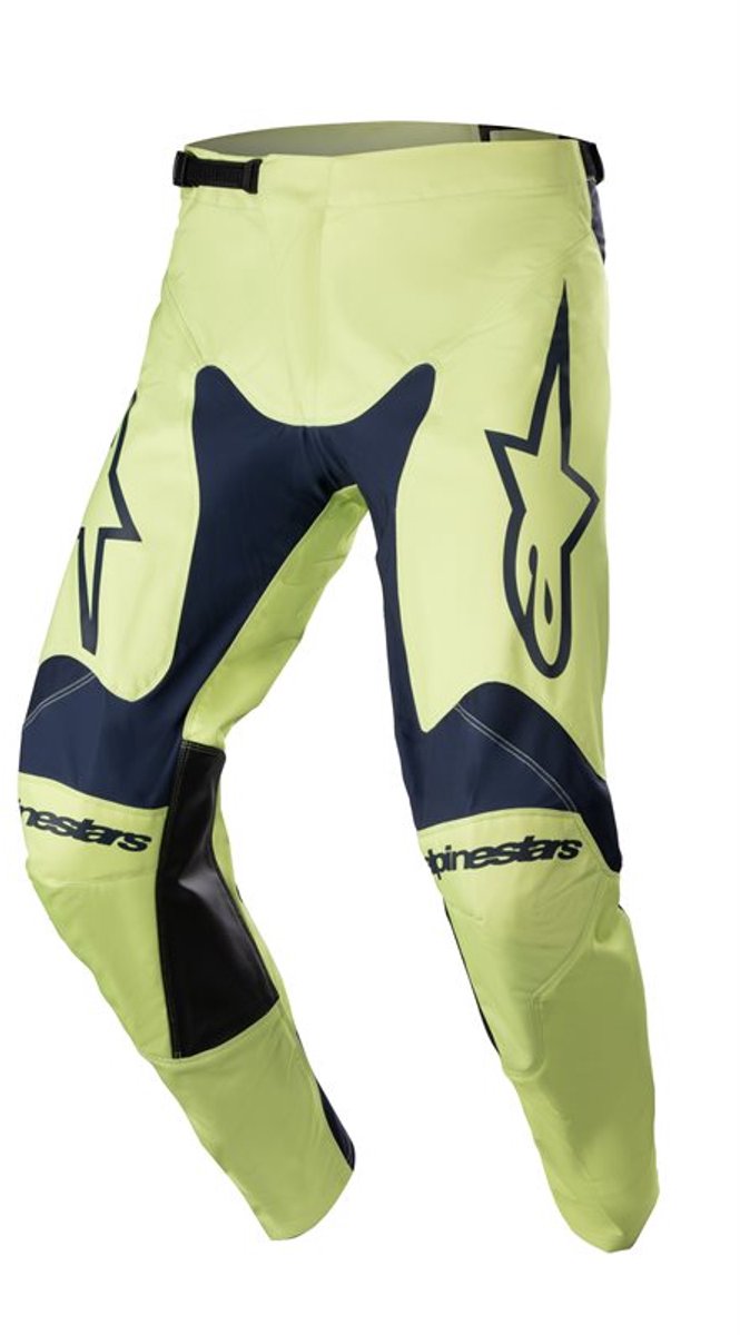 Alpinestars Racer Hoen Night Navy Fluorite Green Broek - Broek