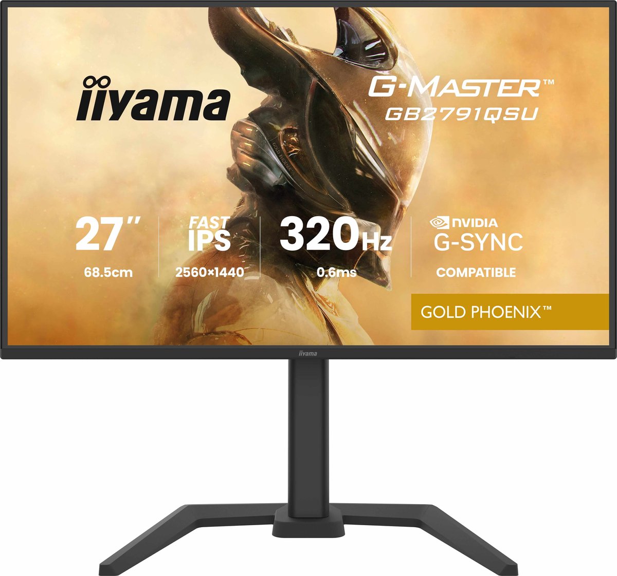 iiyama G-Master GB2791QSU-B1 Gaming Monitor 27 inch QHD 320 - iiyama International - €269,00
