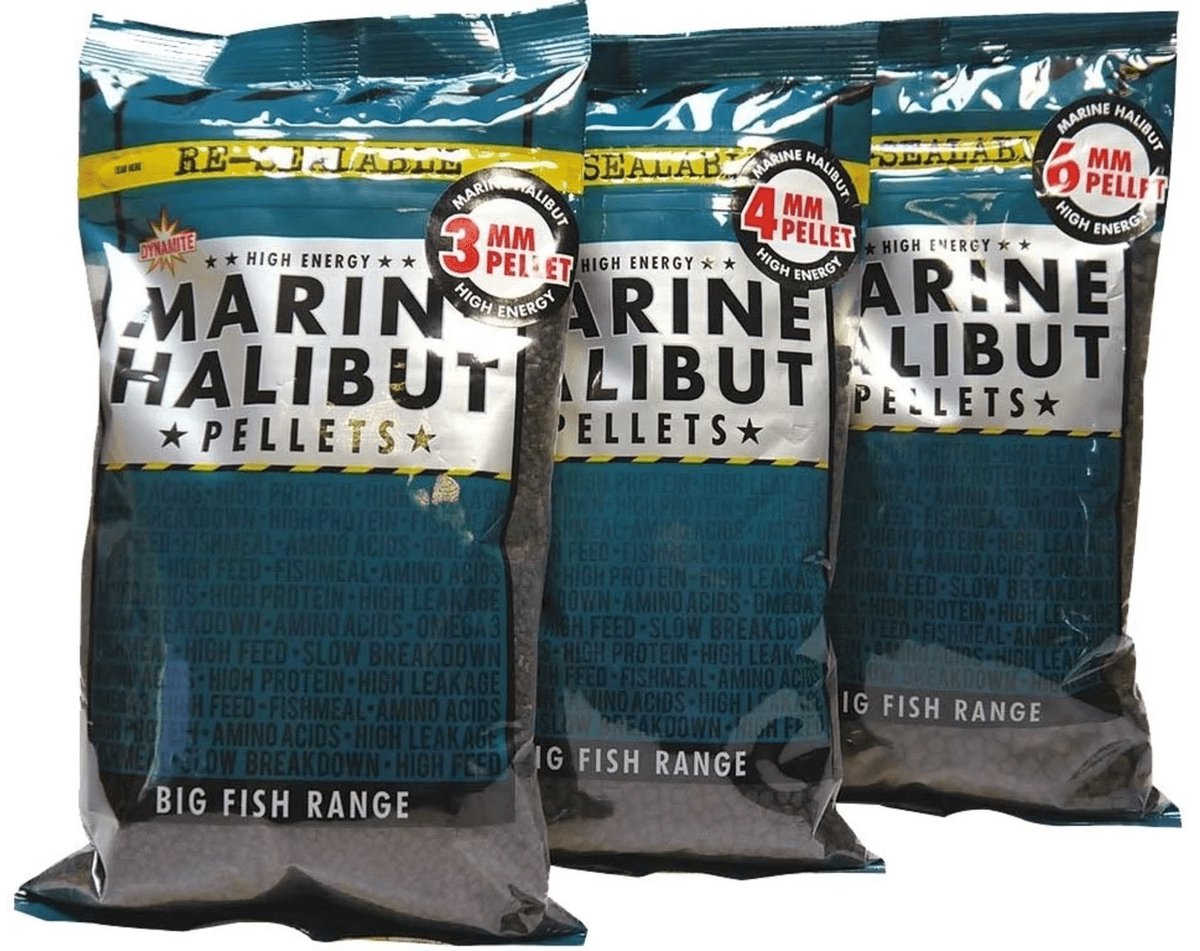 Dynamite Baits Marine Halibut Pellets | 900g 21mm