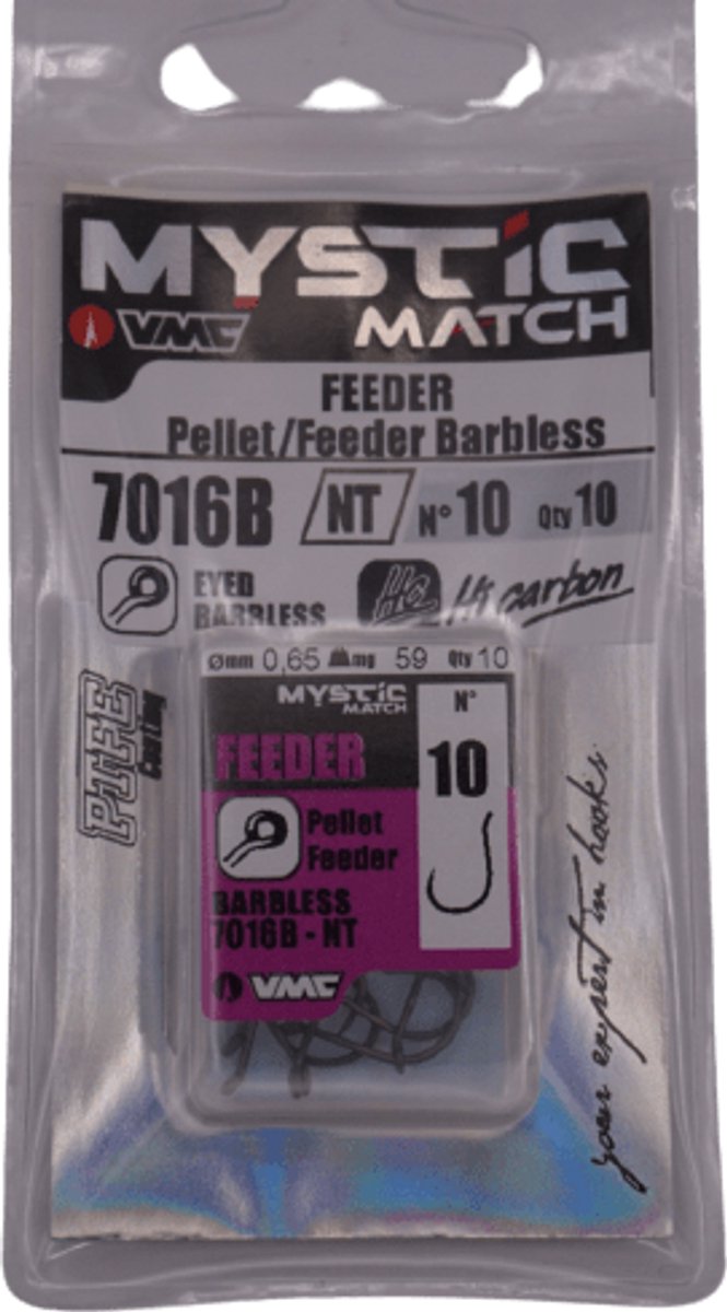 VMC 7016B-NT Pellet Feeder | Barbless #16