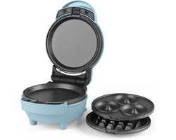 AMA® Donutmaker - Donut Machine - Donut Maker - 17x13x9cm - Blauw