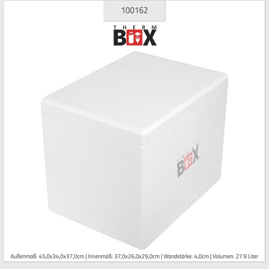 Isolatiebox Piepschuim Verschillende Maten Koelbox en Warmhoudbox — afbeelding 2