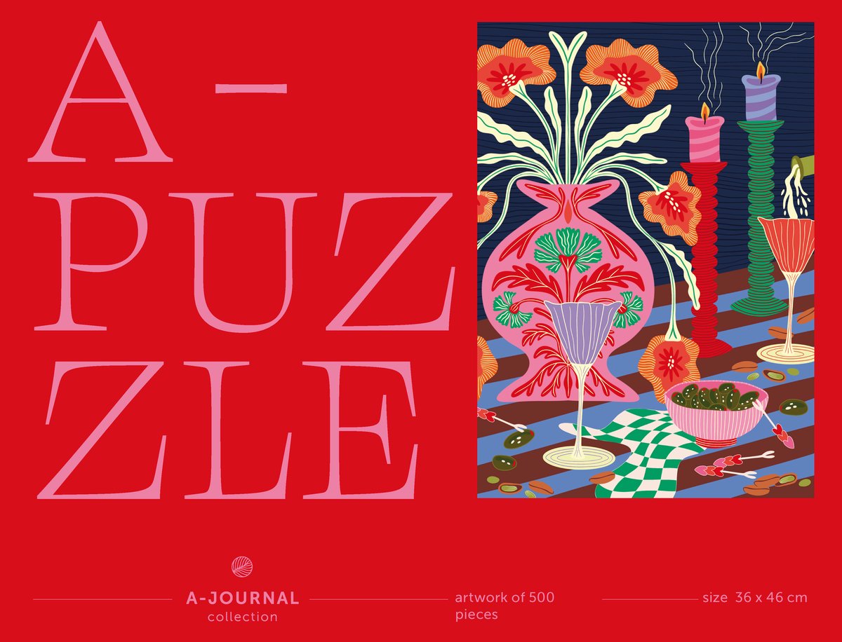 A-Journal Puzzel Apéro - 500 Pieces