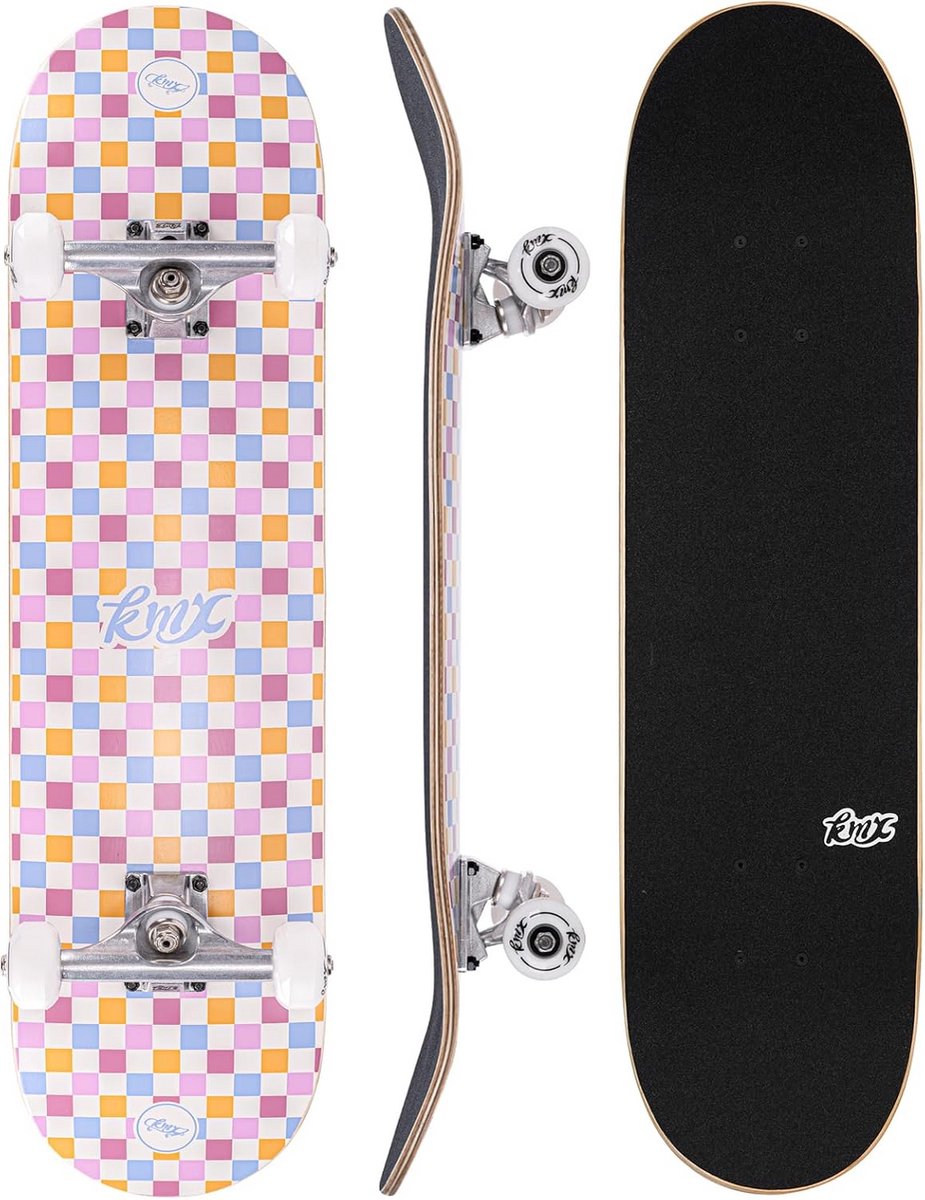 Standaard Skateboard voor Kinderen en Beginners 80×20 cm Dubbele Kick Concave Canadees Esdoornhout