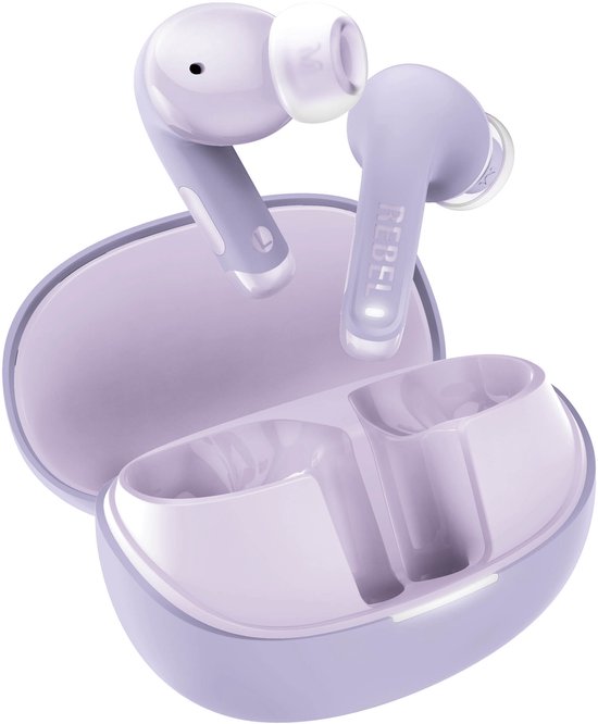Draadloze Twins Fuse 2 oordopjes met Hybrid ANC, Ambient Sound, 36 uur batterij, Bluetooth, IPX4 waterbestendig