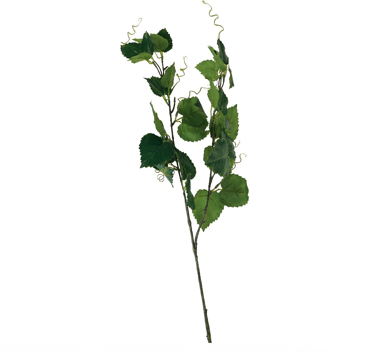 Kunstwijndecoratie kunstplanten groene takken L78cm