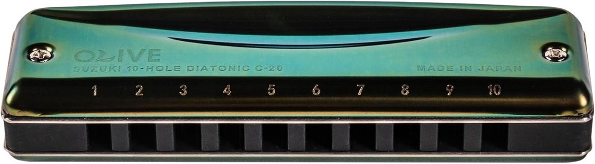 Diatonische Mondharmonica in Des, 10-Gats, Ideaal voor Pop en Jazz