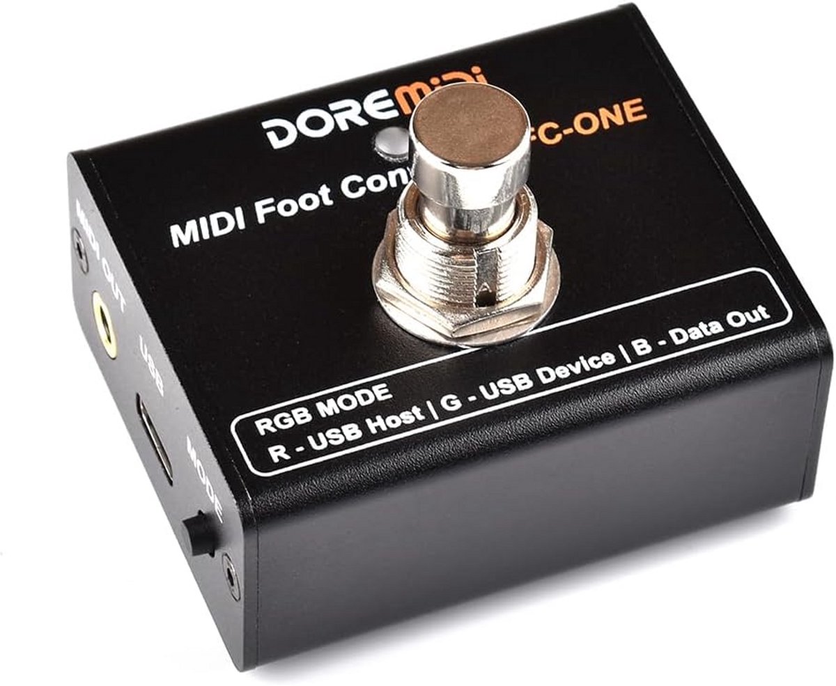 MIDI Voetpedaal Controller met 5 Voetschakelaars voor Flexibele MIDI Stuurfuncties
