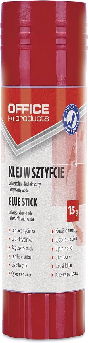 Kindvriendelijke Lijmstift 15g - Oplosmiddelvrij en Wateroplosbaar voor Knutselen en School