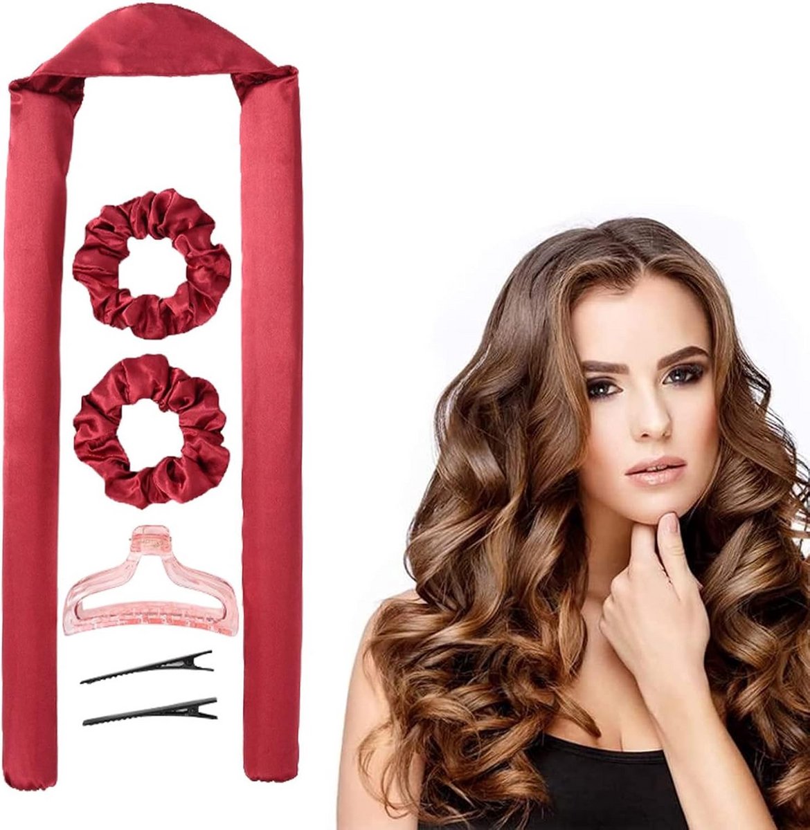 Heatless Curls - Krulspelden - Haar Krullers Zonder Hitte - Zacht