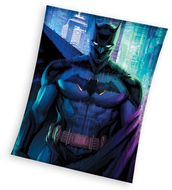 Batman Coral fleece plaid City - 130 x 170 cm