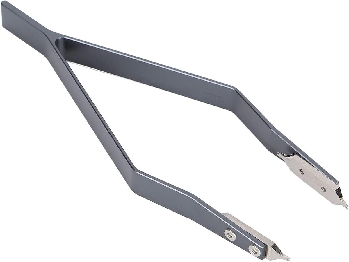 Spring Bar Pincet voor Horlogebandjes - Handige Metalen Tool voor Horloge Reparatie - Verwisselen en Verstellen van Polsbandjes