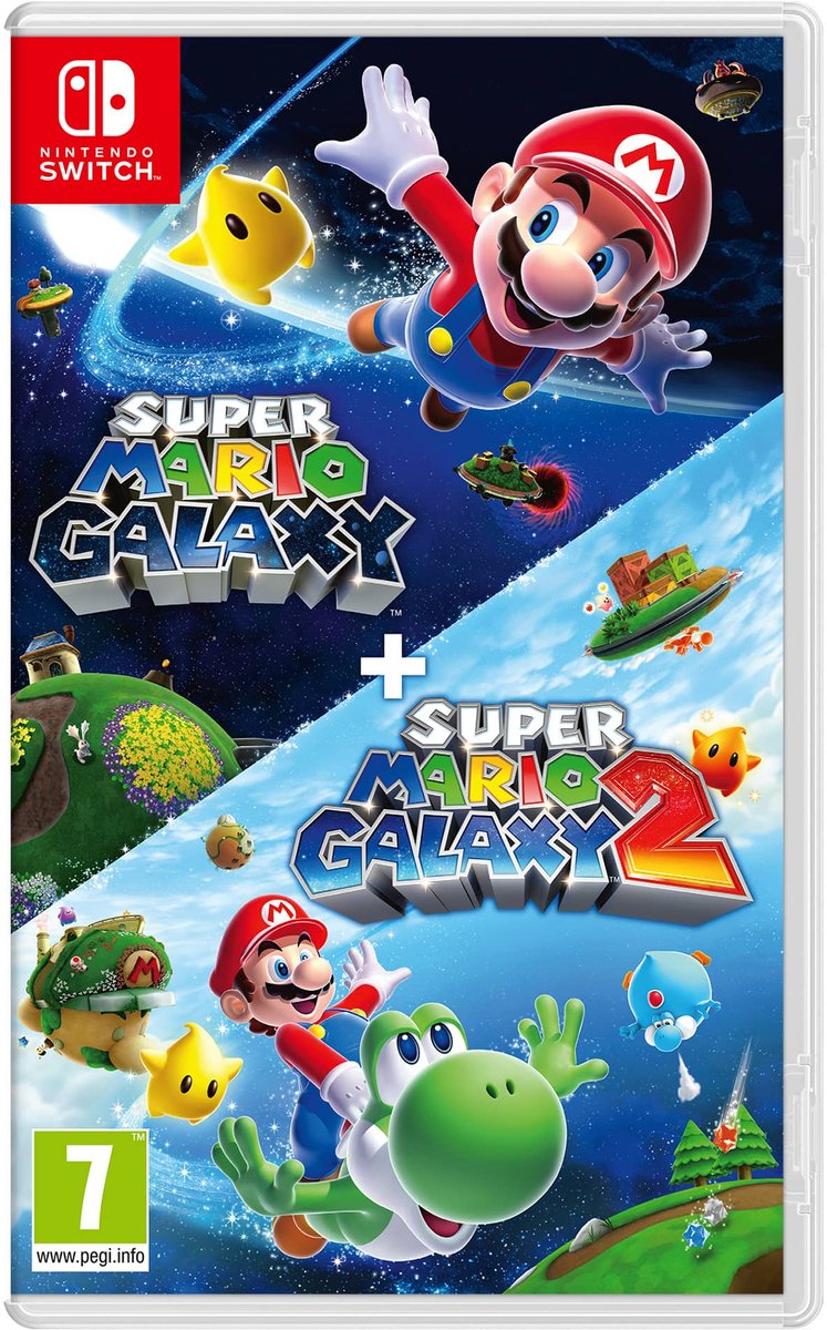 Super Mario Galaxy 1 + 2