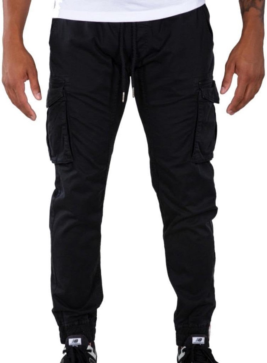 Heren Jogger Sweatpants Katoen Twill Slim Fit Casual Broek