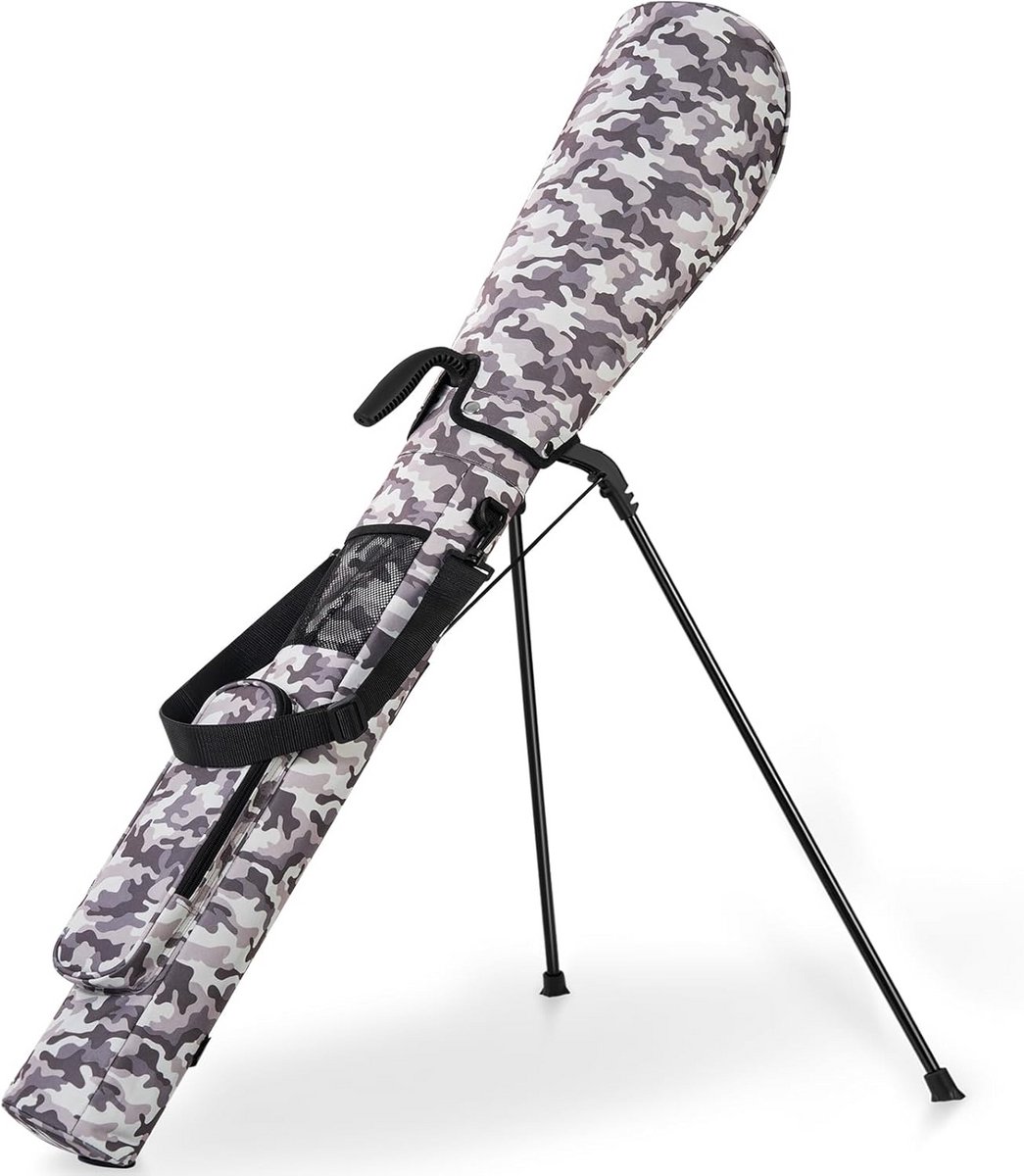 Lichte Golfbag met Standaard en Ruime Opbergcapaciteit