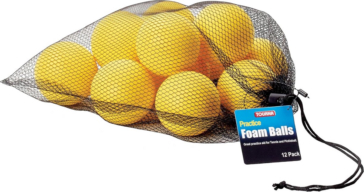 Foam Ballen voor Tennis en Pickleball Training - 12 Stuks