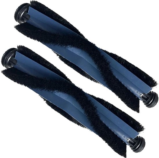 PolkaHome® Set van 2 Rolborstels Geschikt voor Eufy X10 Pro Omni Robotstofzuiger – Vervangende Rolborstel – Hoofdborstel Accessoire – Onderdeel Robotstofzuiger