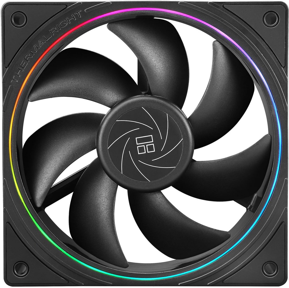 PC Ventilator 120mm met ARGB Scherm en PWM - Stille Computer Koeling op 1500RPM
