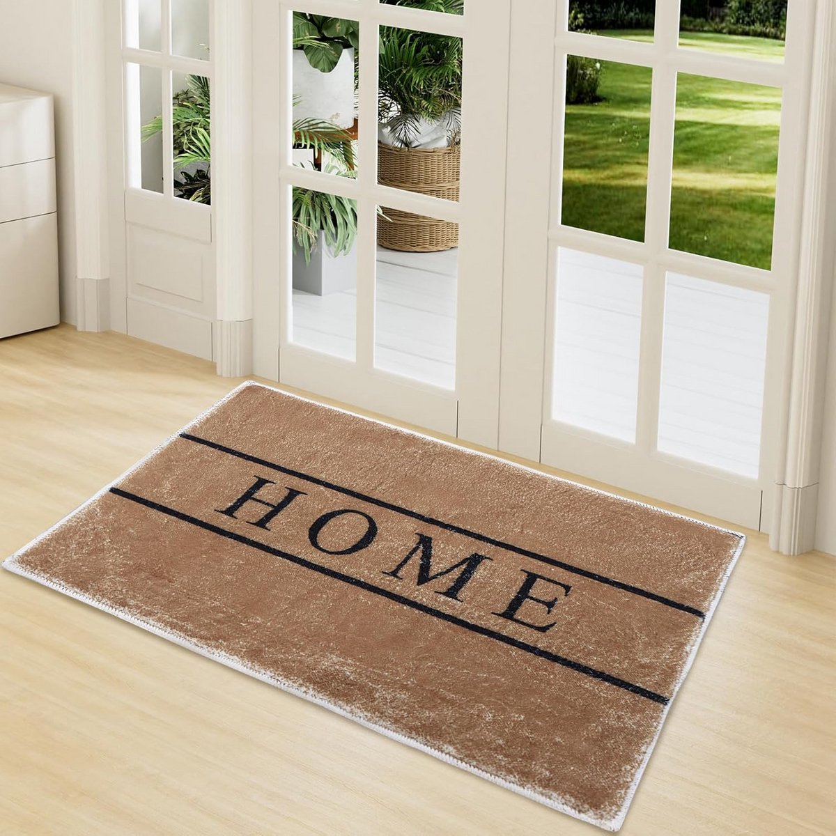 Antislip Deurmat Binnen 40x60 cm - Machinewasbare Vuilvangmat voor Hal en Voordeur