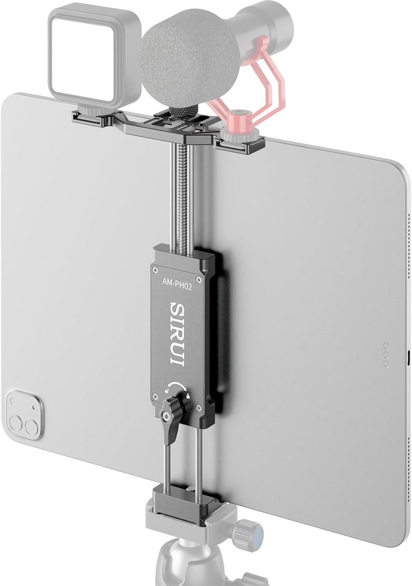 Universele Tablet & iPad Houder met Klem en Arca-Swiss Mount