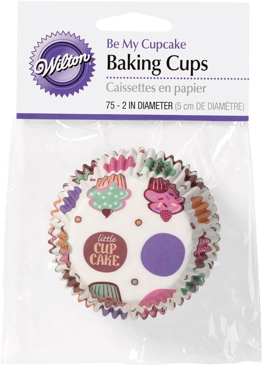 Bakvormen voor Cupcakes, 75 Stuks in Pastelkleuren