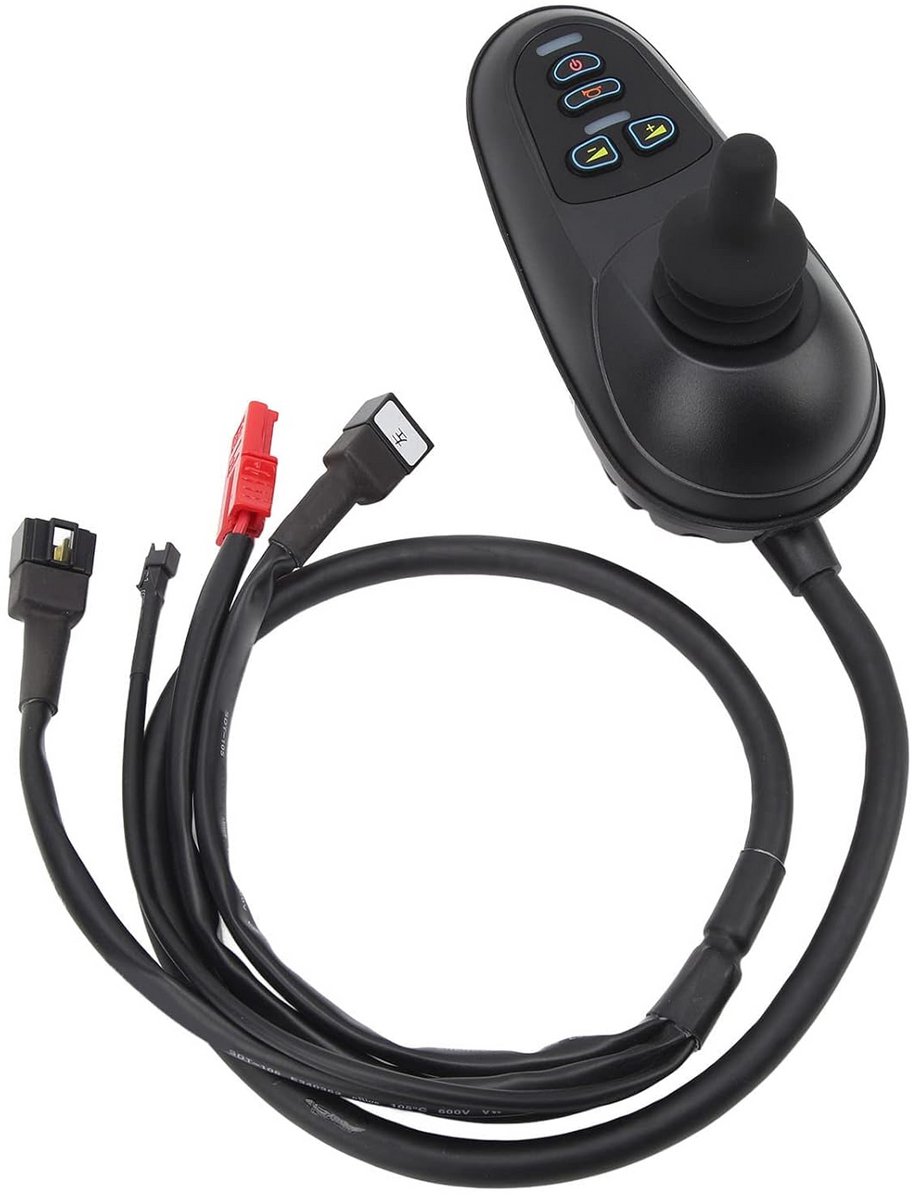 24V Elektrische Rolstoel Controller Joystick Borstelmotor Besturing met Remconnector