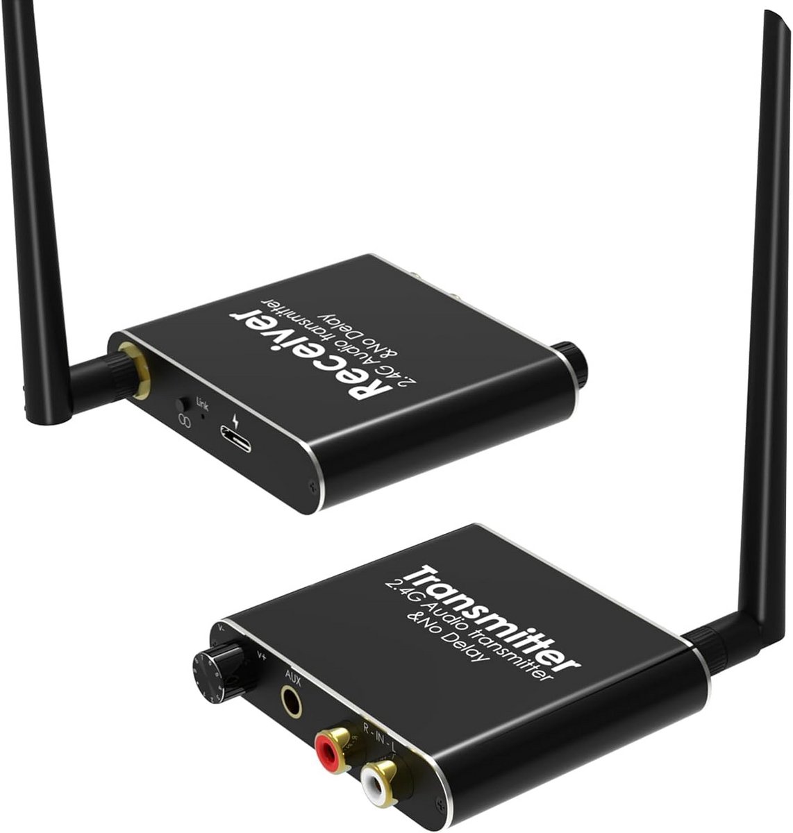 Draadloze Audio Zender en Ontvanger voor Hoge Kwaliteit HiFi Muziek