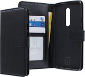 OnePlus 7 Pro Bookcase hoesje - CaseBoutique - Effen Zwart - Kunstleer