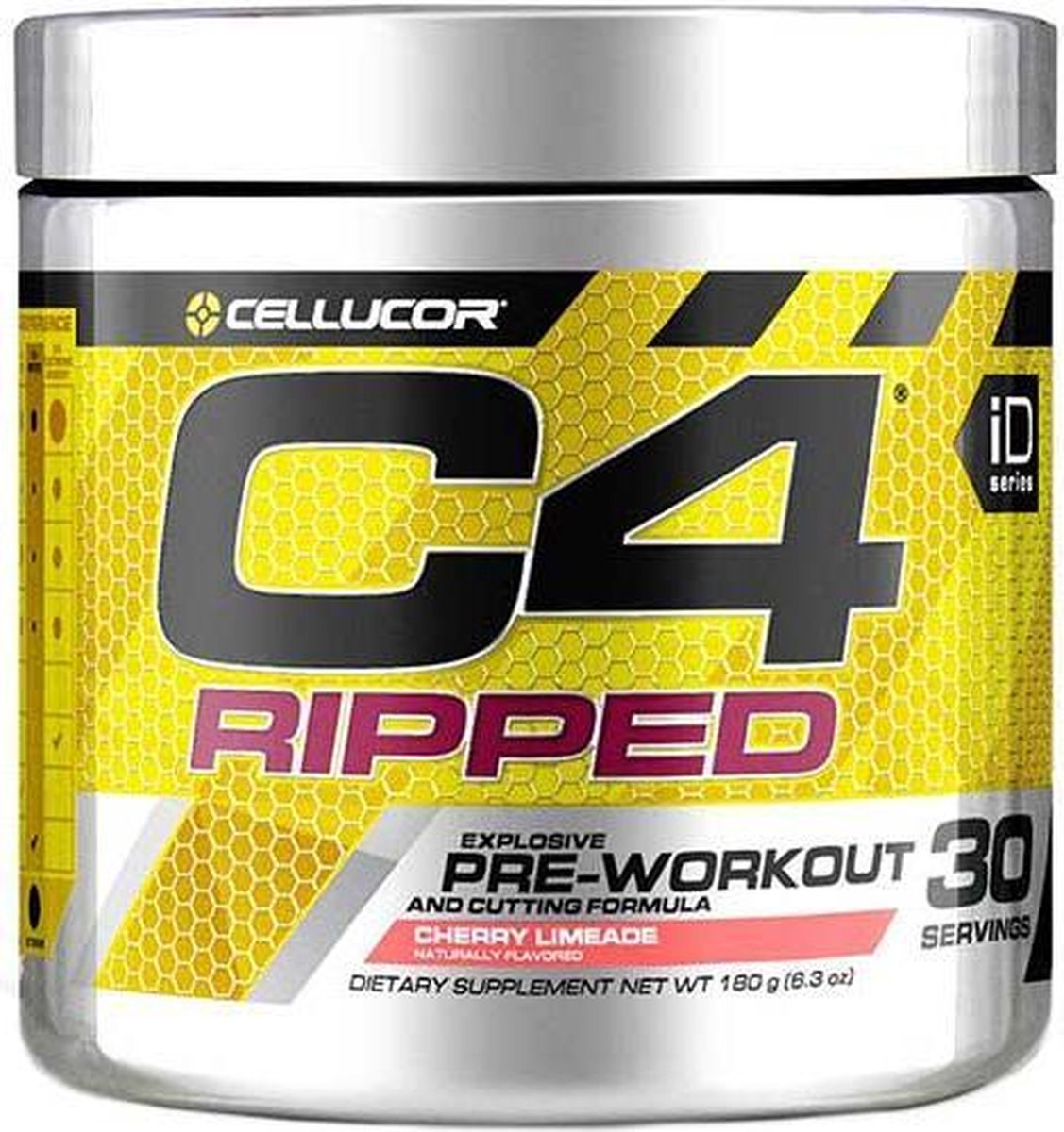Cellucor C4 Ripped Pre Workout 30 Doseringen Raspberry Lemonade Bol Com