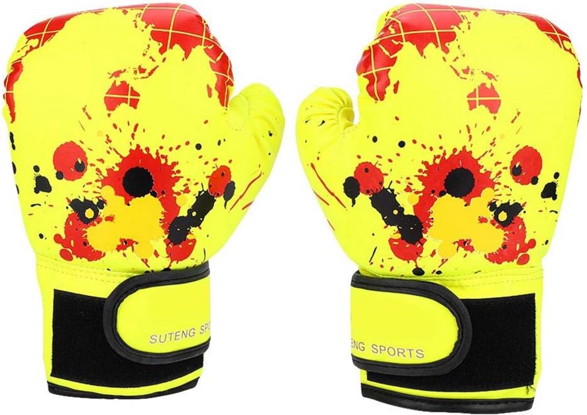 Kinder Bokshandschoenen Cartoon PU-leer voor Training en Sparring 2-11 jaar