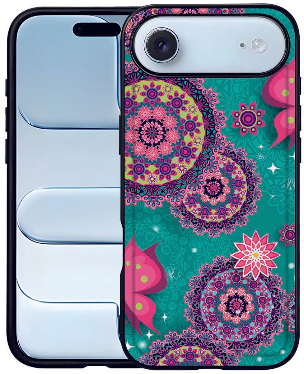 Backcover Hoesje Apple iPhone Air Cirkels en Vlinders