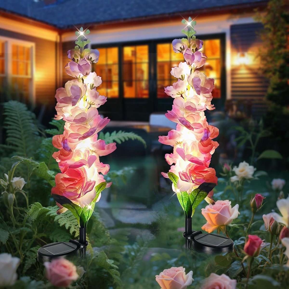 Tuinverlichting op Zonne-energie Hyacint Bloemen - Decoratieve Buitenlampen