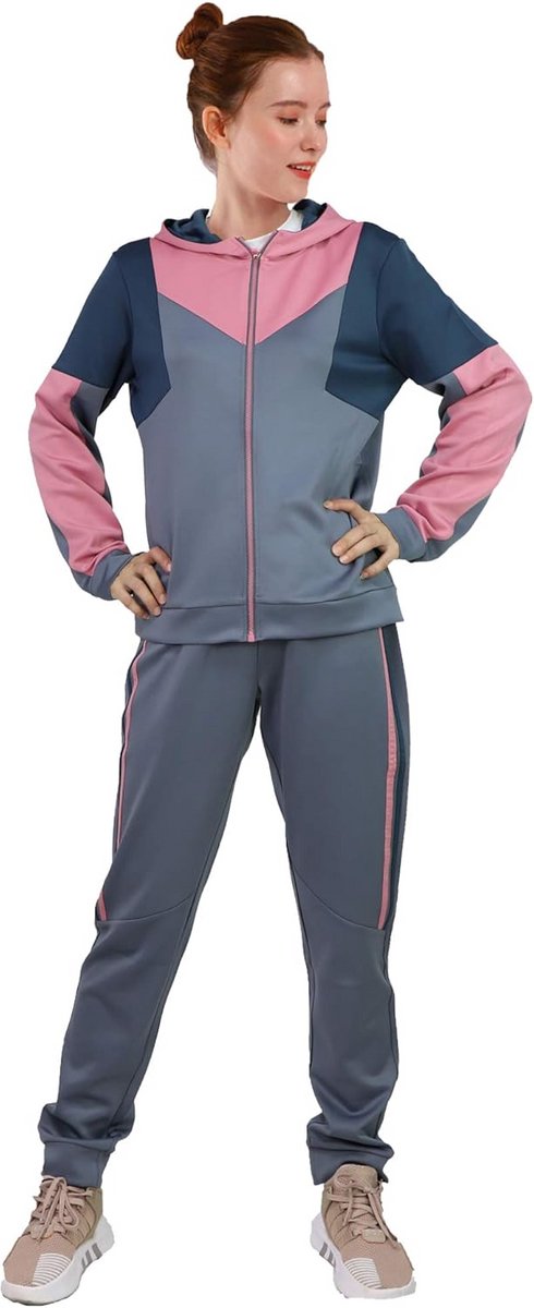 Dames Joggingpak met Trui en Joggingbroek - 2-delige Loungewear Set
