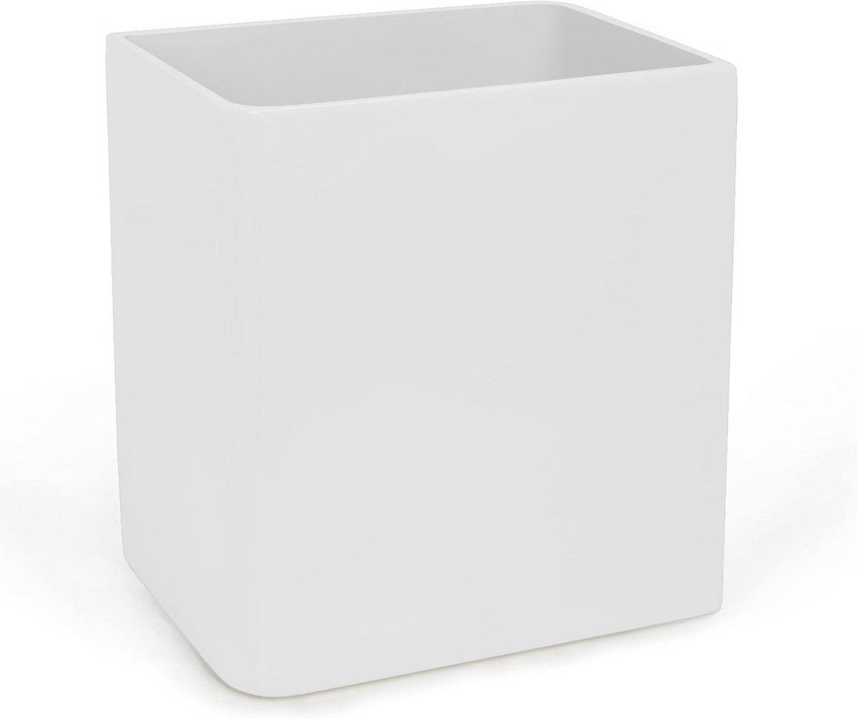 Afvalbak Badkamer Wit - Stijlvol en Modern Toiletaccessoire