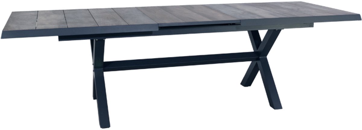 Oosterik home - Uitschuifbare dining tafel Newport Midnight Grey