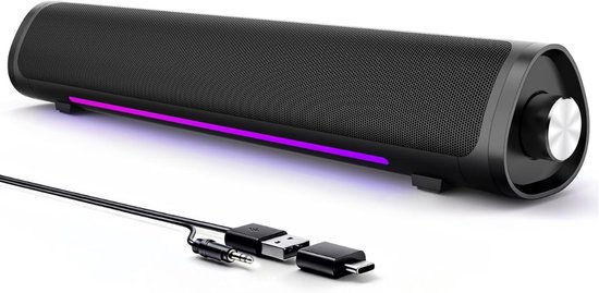 Soundbar Plug & Play 6W Soundbar voor PC - Soundbar - €79,95