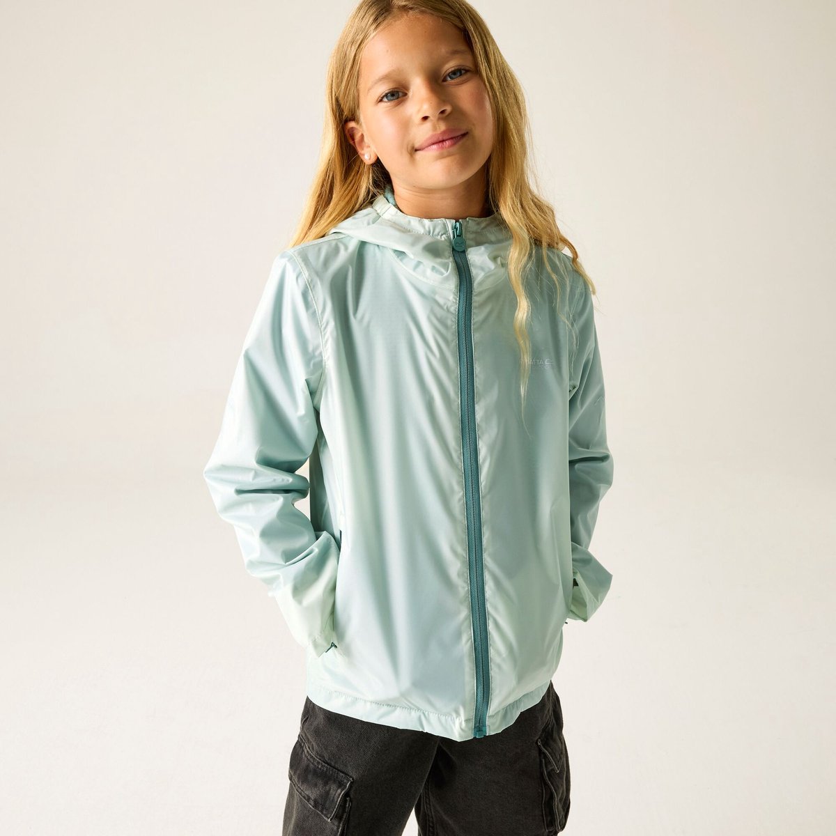 Kinderjas met capuchon, waterdicht