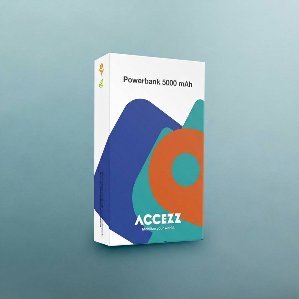 Accezz Powerbank 5.000 mAh MagSafe en Qi Zwart - afbeelding 2