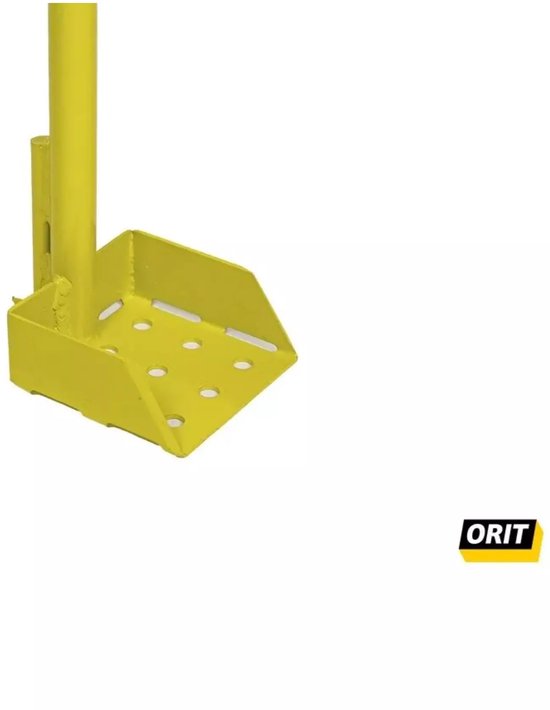 ORIT - Putschep - Gebogen steel - 11x11x110 cm - Gepoedercoat - Hoogwaardige kwaliteit van ORIT — afbeelding 2
