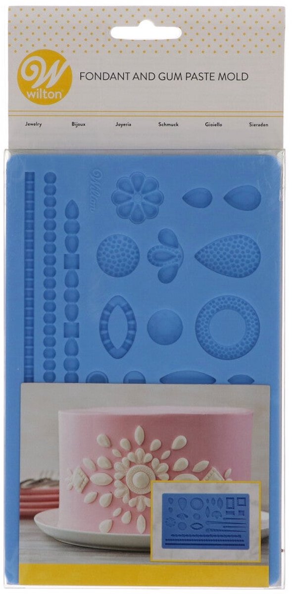 Wilton Fondant & Gum Paste - Jewelry - Siliconen Mal