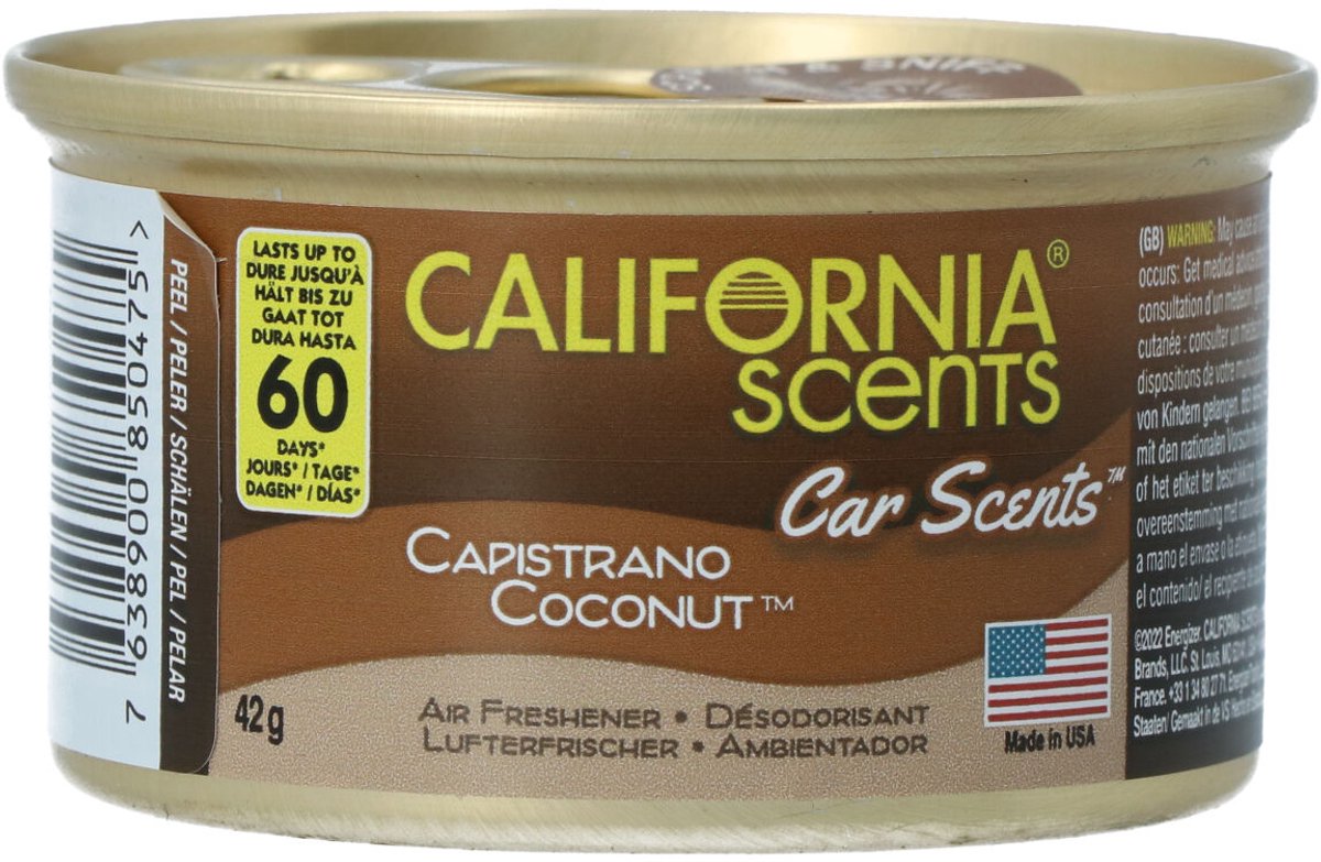 California Scents Luchtverfrisser Capistrano Coconut
