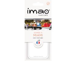 Imao Miami - Luchtverfrisser - Voor in de auto - Wit - 1 stuk