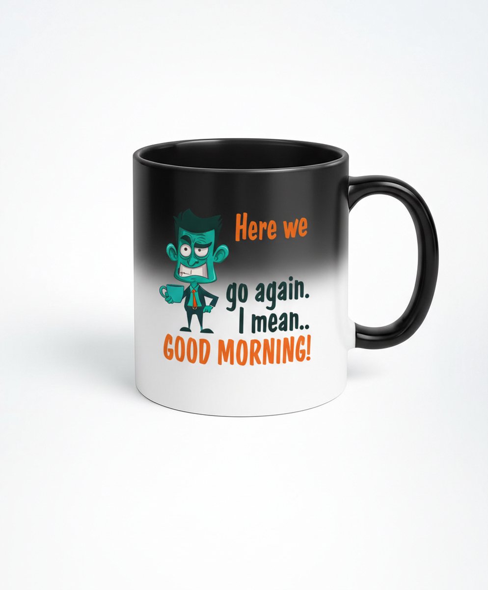 Here We Go Again Magic Mok - Grappige Good Morning Koffiemok